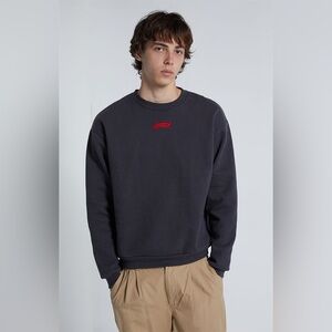 Formula 1 x PacSun Eco Logo Crew Neck Sweatshirt - Dark Gray